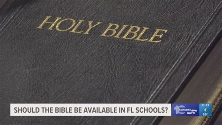 Are Bibles in public school libraries?
