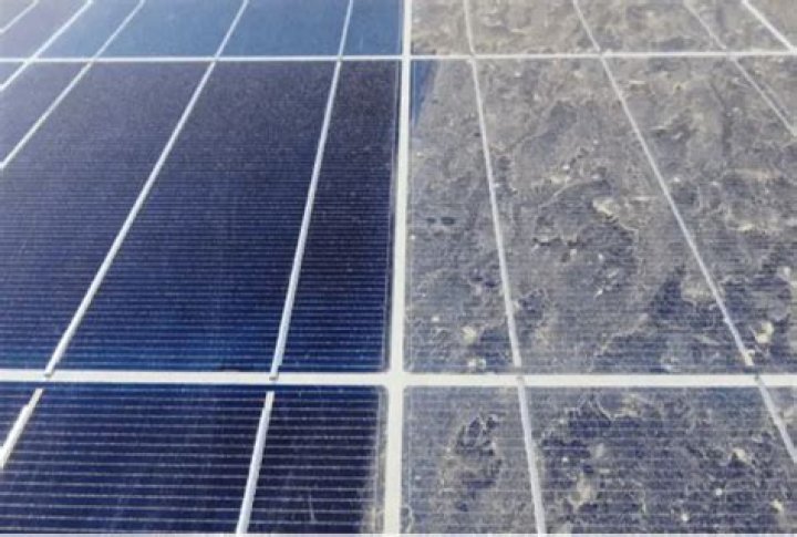 Are dirty solar panels less efficient?