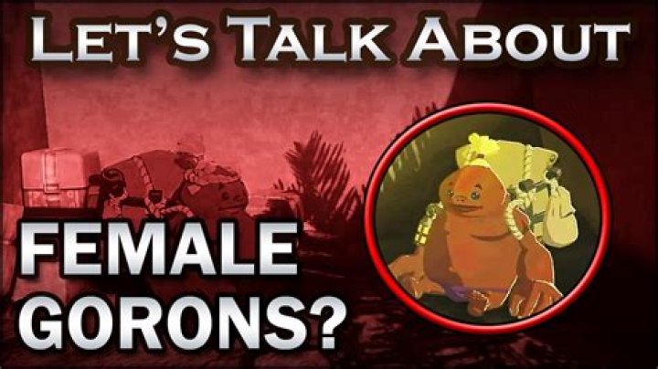 Are female Gorons Botw?