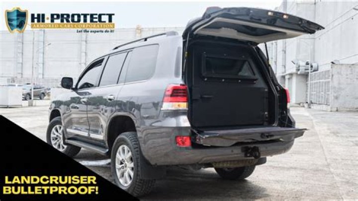 Are Land Cruisers bullet proof?