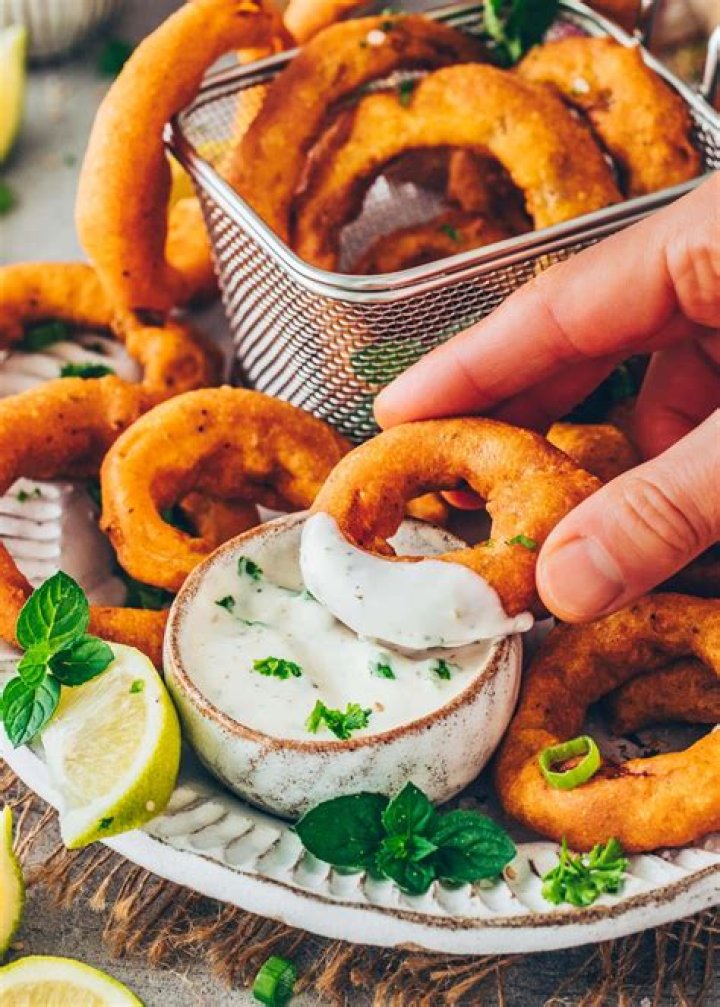 Are onion rings vegan?