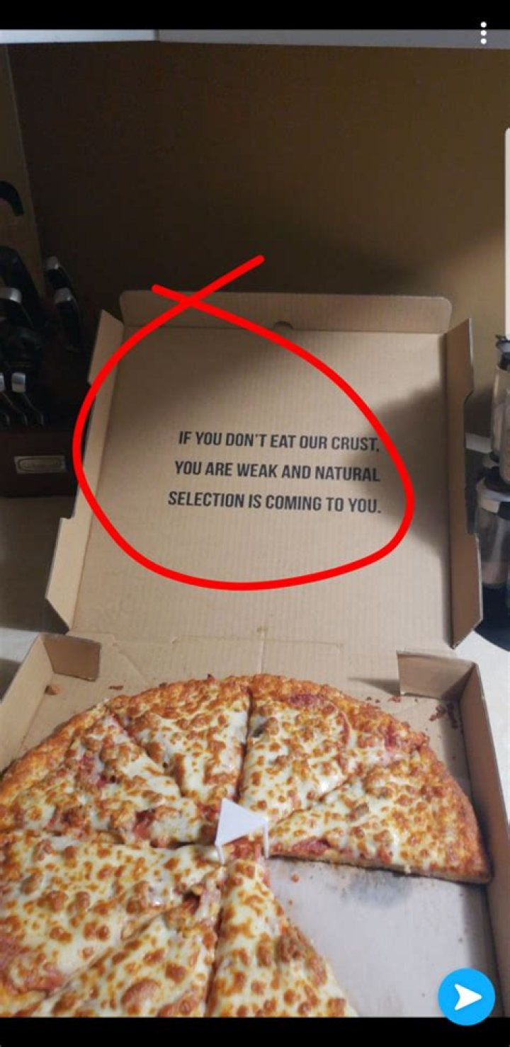 Are you supposed to eat the crust on pizza?