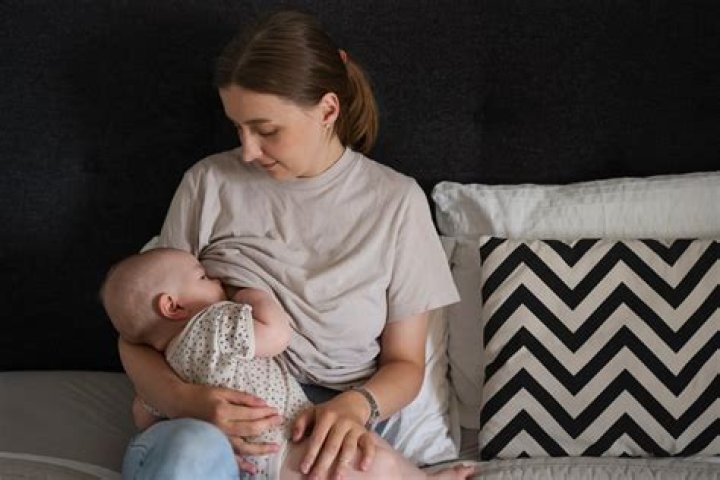Can a baby suck on empty breast?