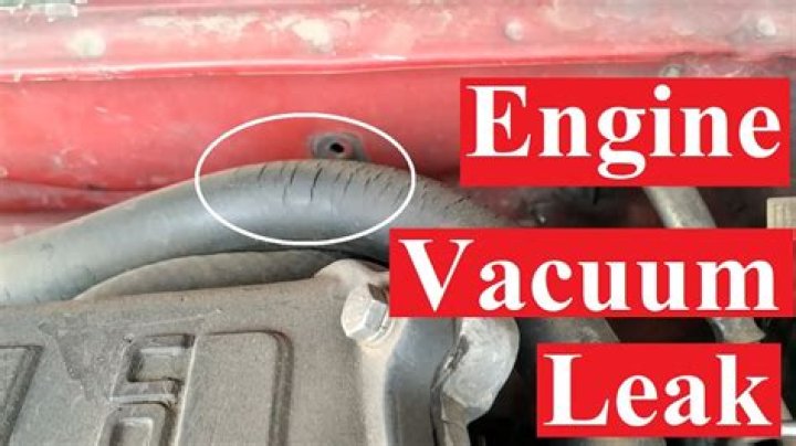 Can a vacuum leak cause low fuel pressure?