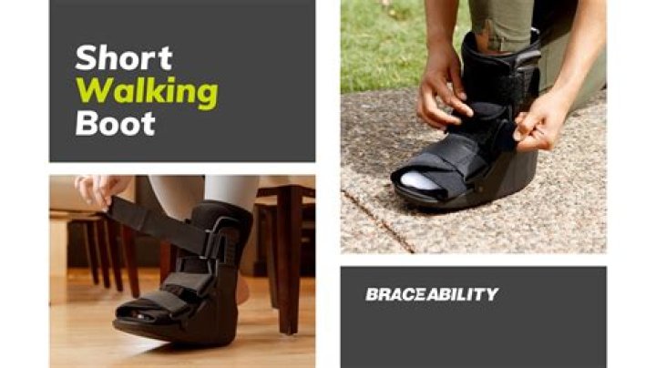 Can a walking boot cause foot pain?