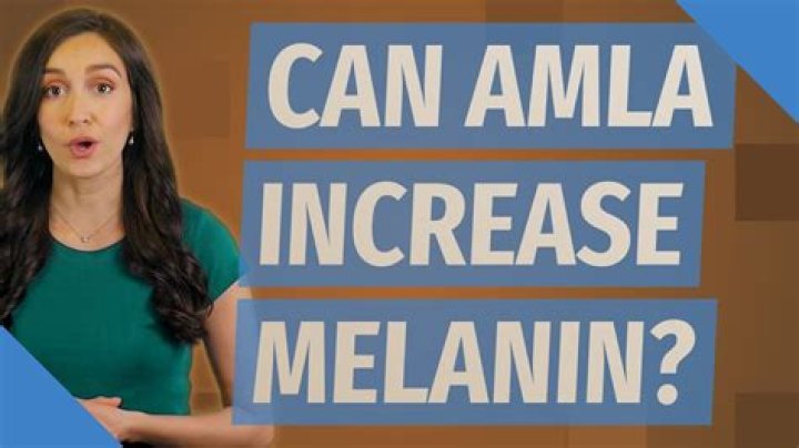 Can Amla increase melanin?