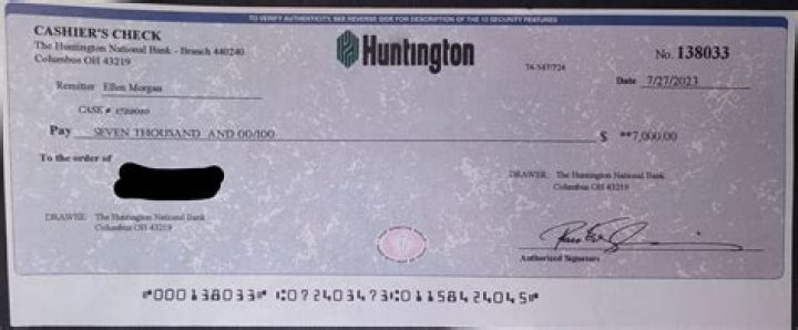 Can anyone cash a cashier's check?