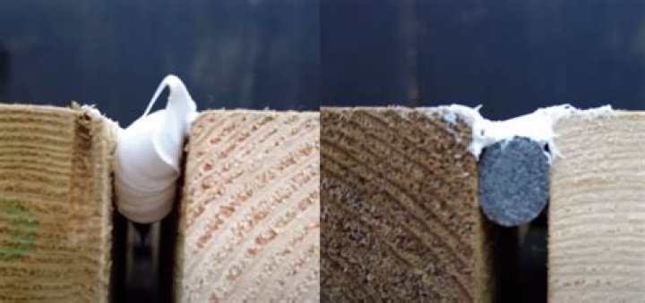 Can caulk be used to fill holes?