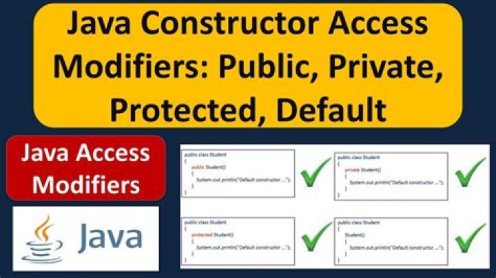 Can constructor access private variables Java?