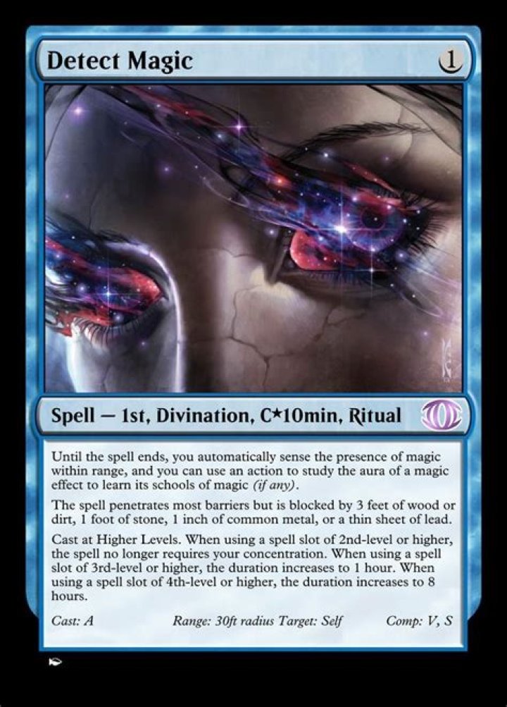 Can Detect Magic see simulacrum?