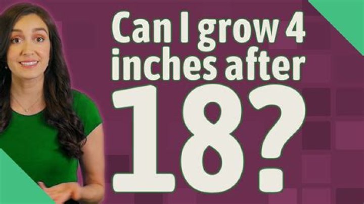 Can I grow 4 inches after 18?