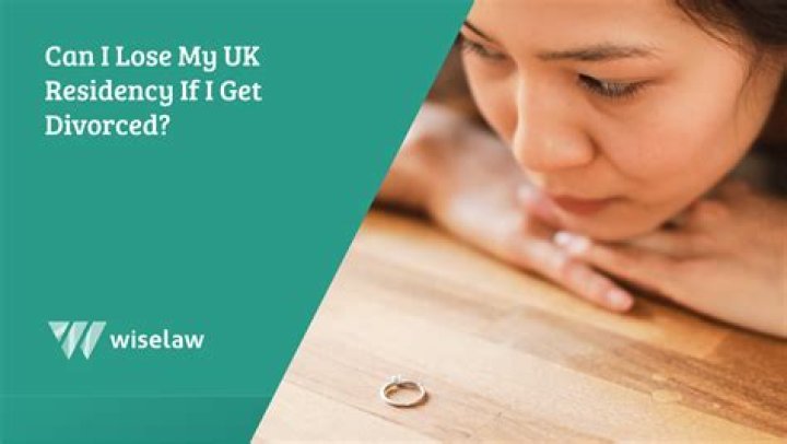 Can I lose my residency if I get divorced?