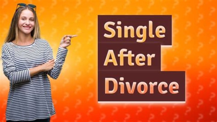 Can I say I am single after divorce?