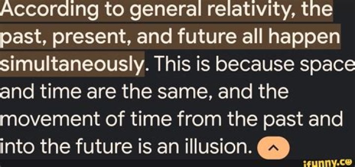 Can past present and future exist simultaneously?