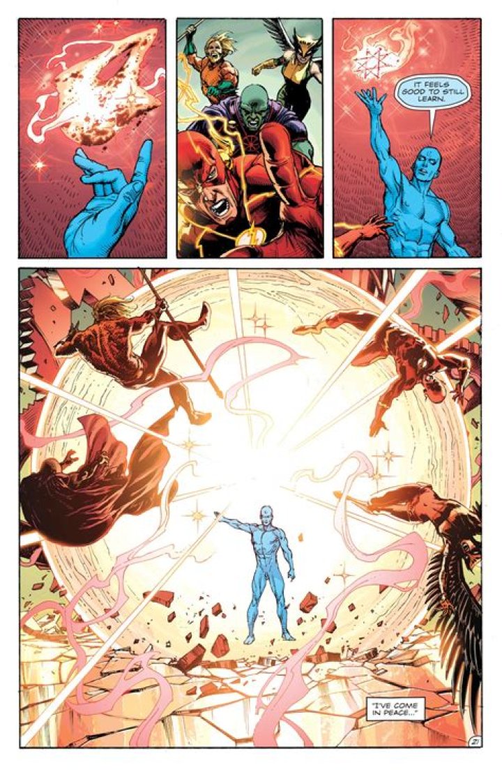 Can Spectre beat Dr. Manhattan?