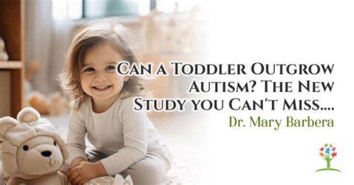 Can toddlers outgrow autism?