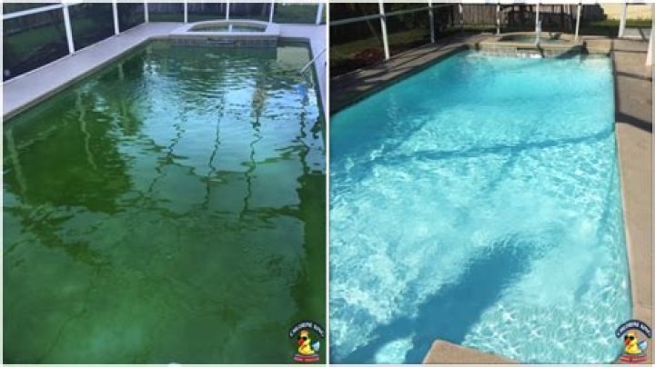 Can too much chlorine make a pool cloudy?