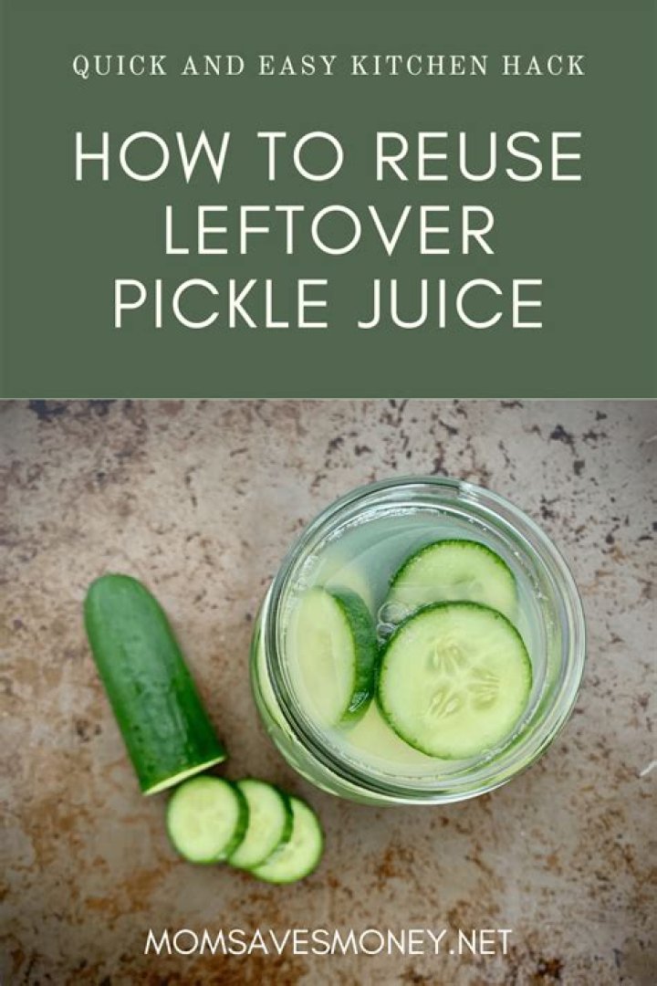 Can u use leftover pickle juice?