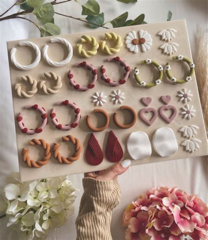 Can you bake earring posts into polymer clay?