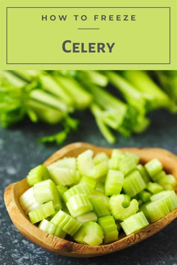 Can you freeze celery?