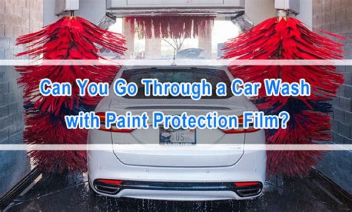 Can you go through a car wash with paint protection film?