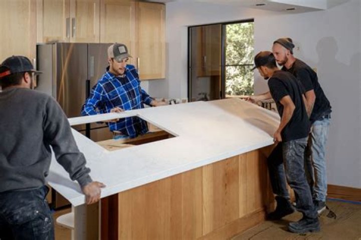 Can you install new countertops after backsplash?