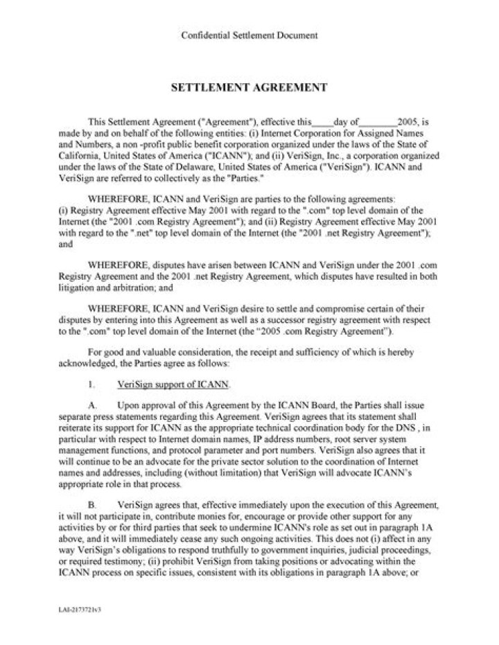 Can you negotiate a settlement agreement?