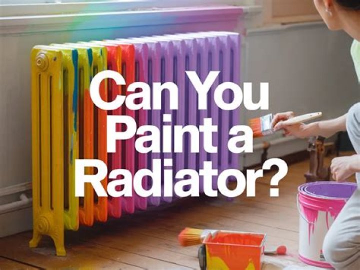 Can you paint radiators while they are on?