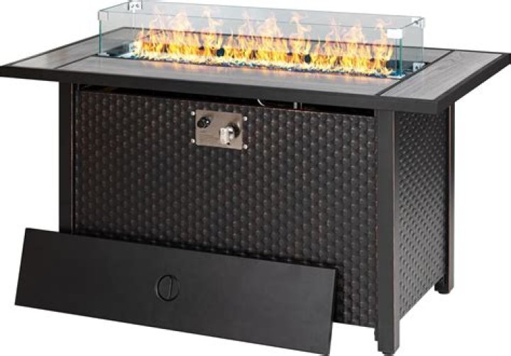 Can you put a propane fire pit in a screened in porch?