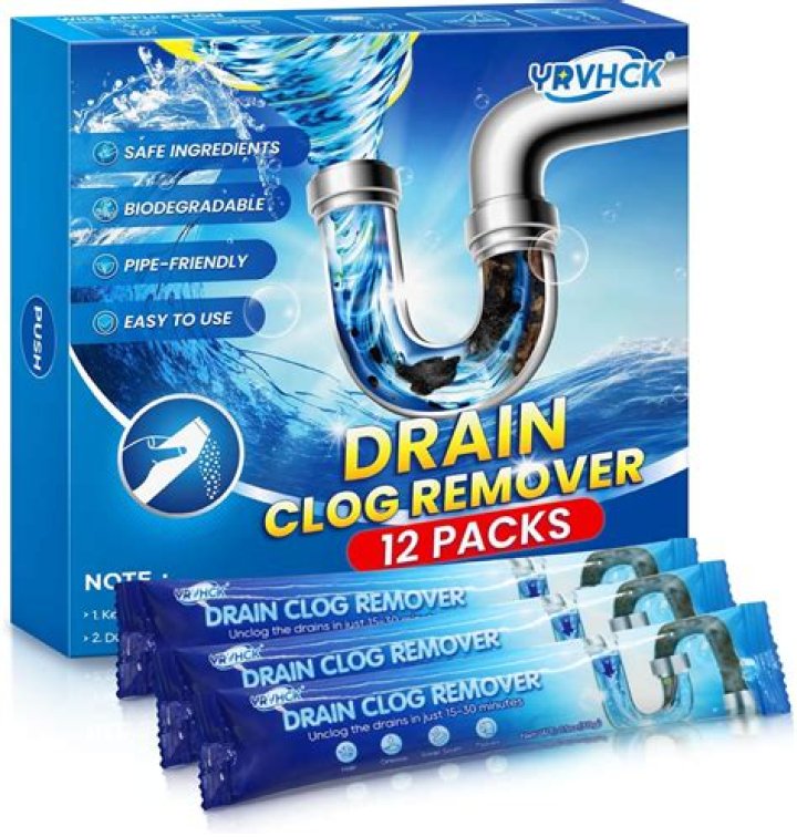 Can you put drain cleaner in a vent pipe?