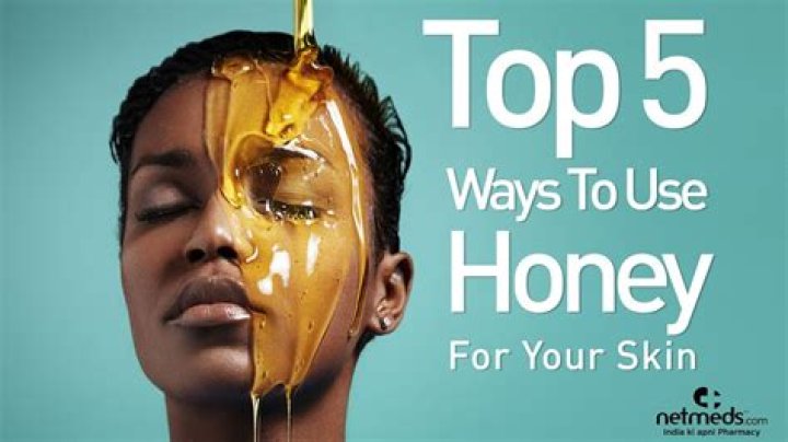 Can you put honey on acne?