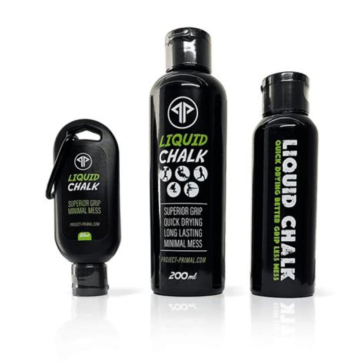 Can you put liquid chalk on grips?