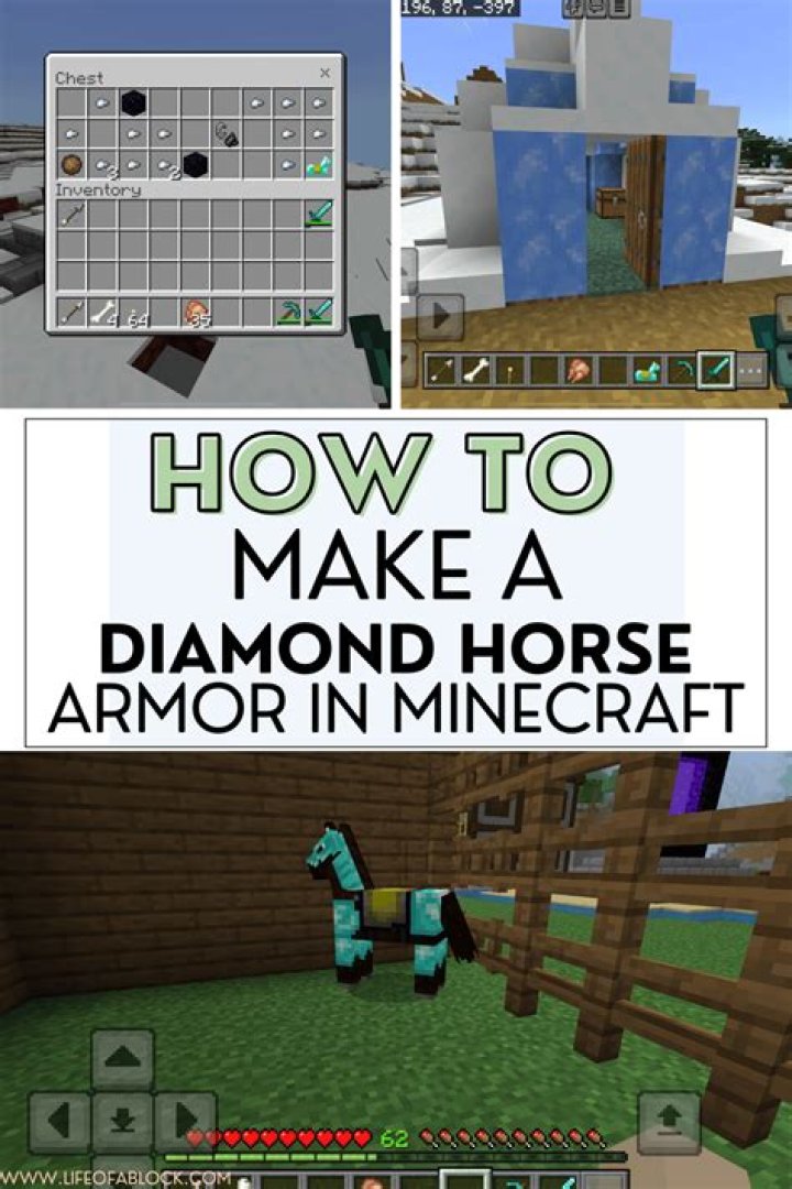Can you smelt Diamond horse armor?