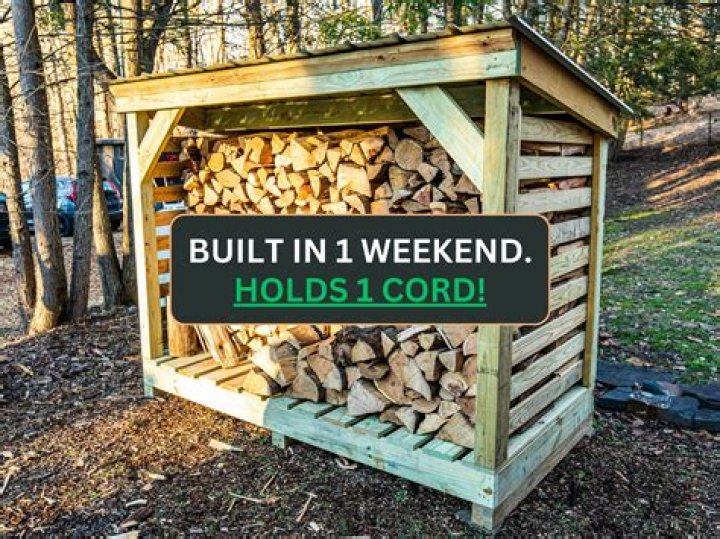 Can you store firewood in a deck box?
