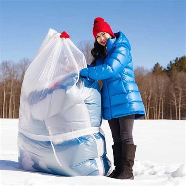 Can you store winter clothes in plastic bags?