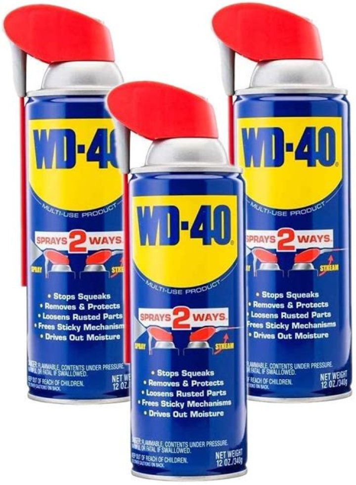 Can you use wd40 in an oven?