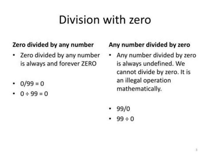 Can zero be divided by 5?