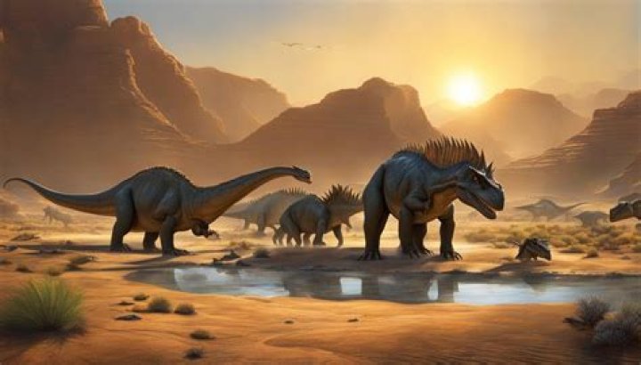 Did any dinosaurs live in the desert?