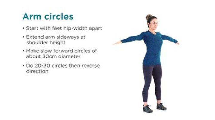 Do arm circles help with weight loss?