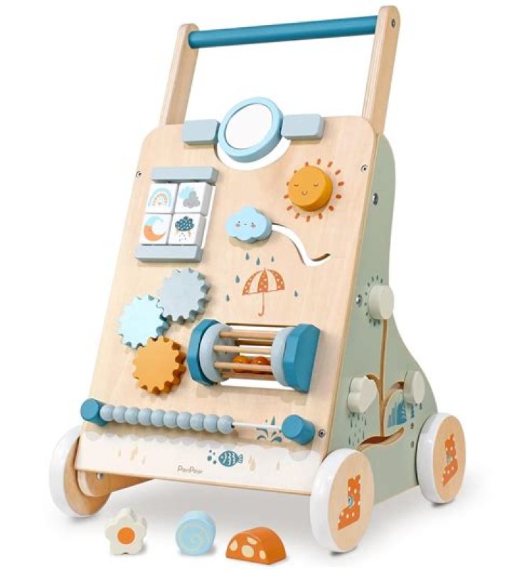 Do early walkers talk later?