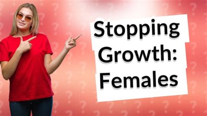 Do females stop growing at 18?