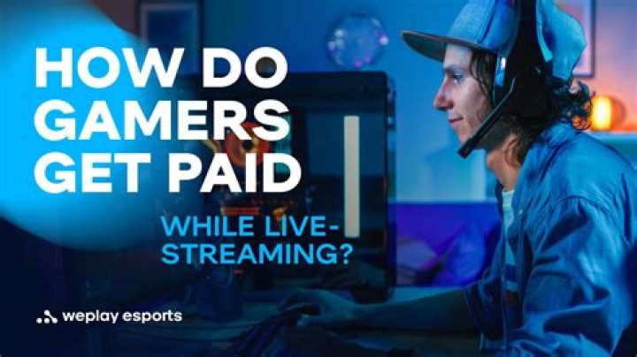 Do gamers get paid?