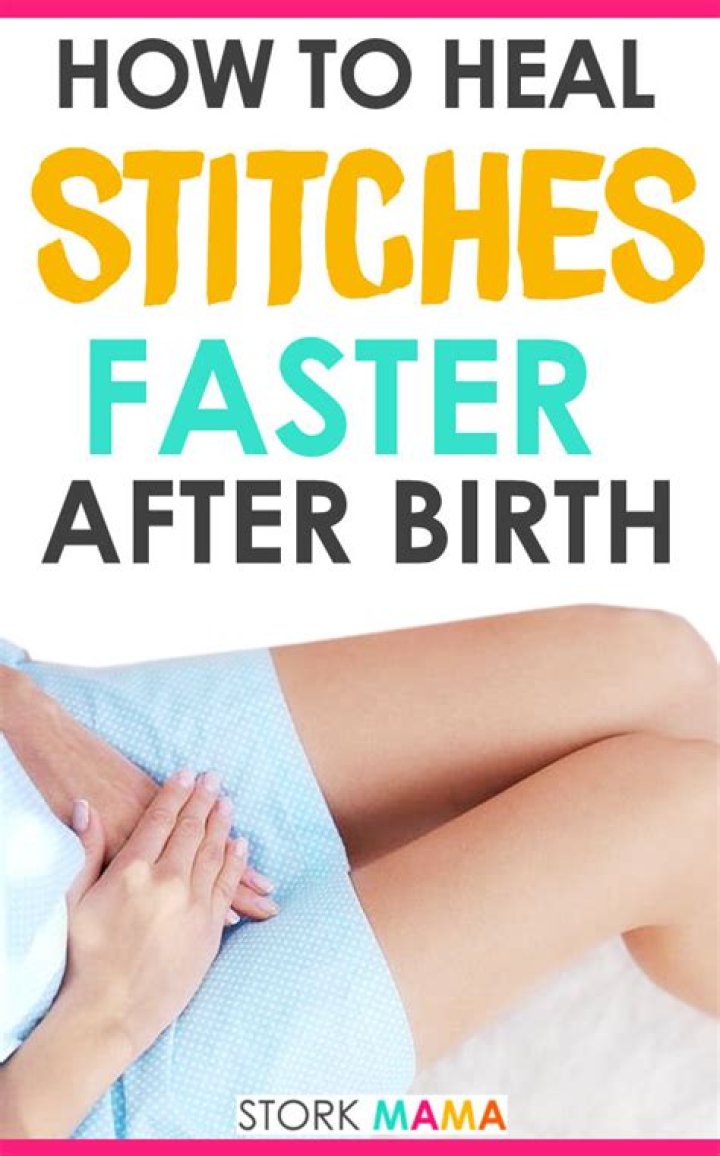 Do stitches after birth make you tighter?