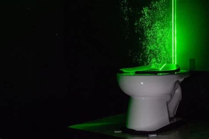 Do toilets spray germs when flushed?