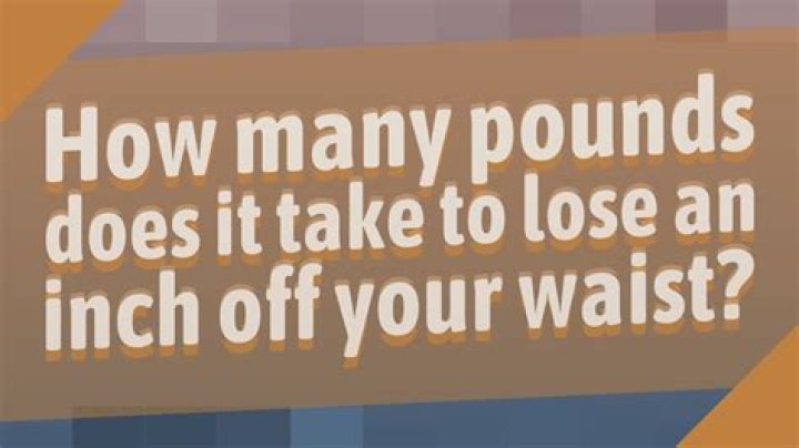 Do you lose inches before pounds?