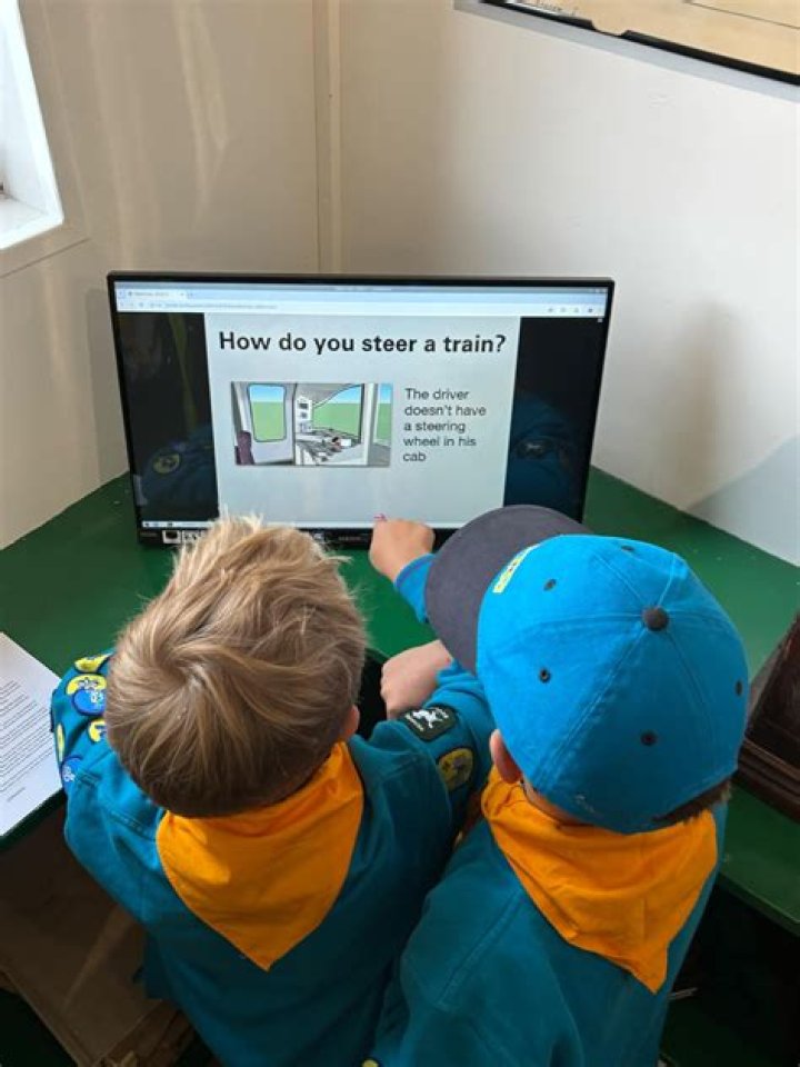 Do you steer a train?