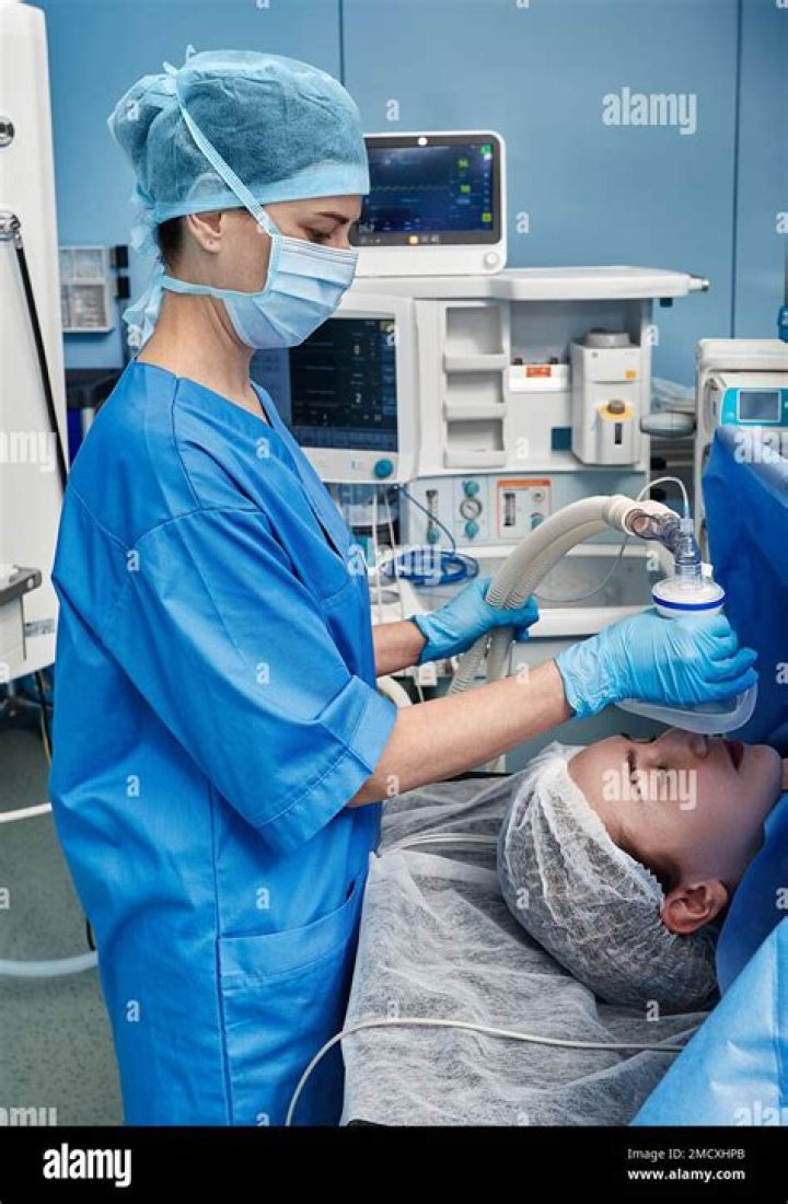 Do you wear a mask under anesthesia?