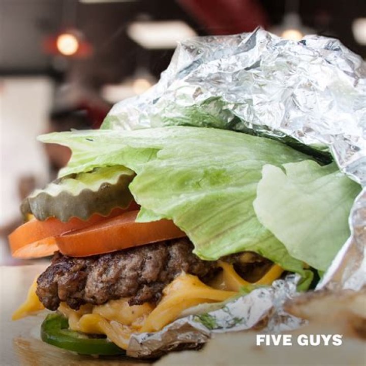 Does 5 guys do lettuce wrapped burgers?