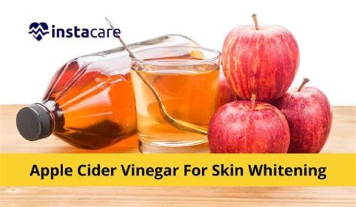 Does apple cider vinegar brighten skin?