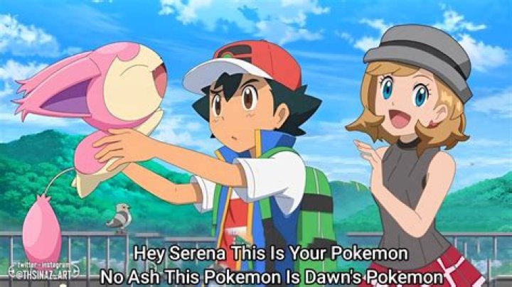 Does Ash meet Serena again?